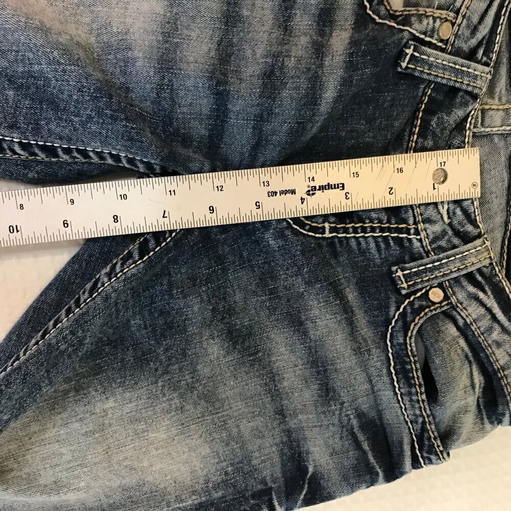 BKE WOMENS DENIM CAPRI SIZE 24 - Picture 7 of 8
